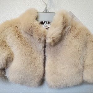 Faux fur coat from Barneys 18-24m